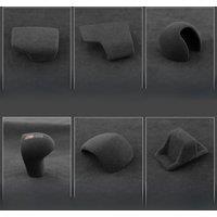 Alcantara Suede Gear Shift Knob Cover Lever Head Car Accessories Trim For Audi A3 A3L A4 A4L A5 A6L A8L S6 A7 Q2L Q3 Q5L Q7 Q8