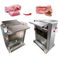 2025 New Automatic Meat Pork Skin Pig Cutting Machine Electric Removed Removing Peel for Pork Skinner