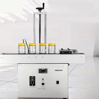 PBOBP Vertical Sealing For Plastic Bottle Continuous Induction Aluminum Foil Sealing Machine