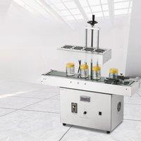 PBOBP Automatic Vertical Sealer Plastic Jar Aluminum Foil Cup Sealing Machine Bottle Liquid Filling