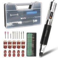 Cordless Electric Woodworking Engraving Pen Mini Wireless Drill Lithium Battery Rotary Tool for