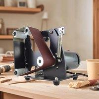Motorized Belt Sander DIY Polishing Machine Belt Sand Machine Electric Knife Sharpener