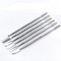 100Piece Metal Spudger Pry Bar Electronics Opening Repair Pry Tool Double-Ended Stainless Steel Opening Disassemble Stick