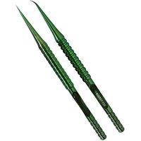 Precision Titanium Alloy Tweezers for Electronics Repair Jump Wire Microscope Tweezers for Micro Soldering Work PCB Motherboard