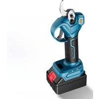 21V brushless cordless electric pruning machineLCD display screen high tree bonsai pruning machine garden tool electric scissors