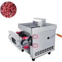 Desktop Commercial Meat Slicer Compact Stainless Steel Meat Cutting Machine Removable Knife