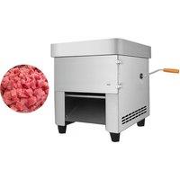 Electric Meat Cutter, Vegetable Shredder, Commercial Stainless Steel Cutting Tool Desktop