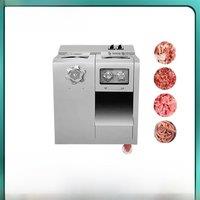 Electric Industrial Freezing Meat Grinder Commercial Stainless Steel Meat Cutter
