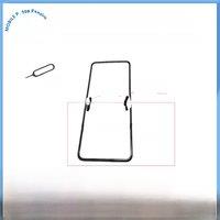 Bracket LCD Frame Bezel Screen Chain snap with buckle middle Rubber Pad For Motorola Razr 50 ULtra