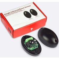 1 pair 20M Active Photoelectric Single Infrared Beam Infrared Sensor Barrier Detector for Gate Door Window Burglar Alarm System