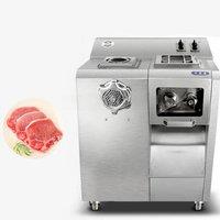 Kitchen Electrical Fully Automatic Meat Grinder, Stainless Steel Commercial Meat Cutting And Enema Integrated Machine