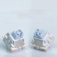 LEOBOG Linear Switch 5pins RGB SMD All POM Custom Mechanical Keyboard DIY Switches Smooth HiFi Lubricated For Gaming Gamer GMK67