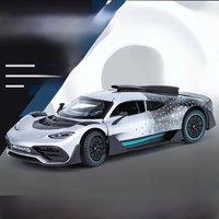 AMG-ONE alloy model car, unique decorations for car center console, cool desktop ornaments, fun car accessories