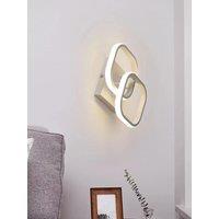 19W LED Ceiling Light,Modern Indoor White Ceiling Lamp,1900LM 4500K Neutral White Light, Square Acrylic Ceiling Light