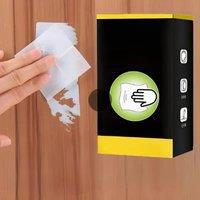 Adhesive remover wet wipes for floor, glass, ceramic, plastic, metal cleaner: glue double-sided tape, marker, label glue, sponge