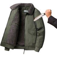 New Winter Men Women's Self-Defense Stab Proof Chopping Resistant Clothing With Fur Collar For Warmth Fbi Police Safety Clothing