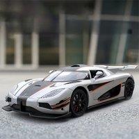 Alloy supercar model, unique decorations for car center console, cool desktop ornaments, fun car accessories