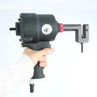 Industrial Pneumatic Punch Gun Metal Iron Plate Round Hole Punching Stainless Steel Advertising Word