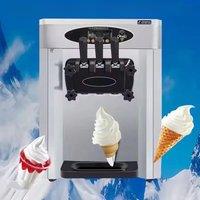 2025 New Countertop Ice Cream Maker Machine for Home Automated Robot Ice Cream Machine Single Flavor Gelato Batch Freezer