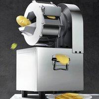 2025 New Multi-function Vegetable Cutting Machine Slicer Commercial Stainless Steel Food Slice Potatoes Carrots Beans 220v 110v