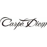 Make a Statement with Carpe Diem: Black Transparent Vinyl Stickers for Motorcycle, Car & Laptop