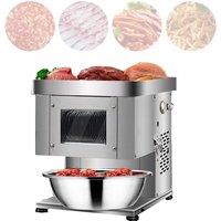 Commercial Electric Meat Cutter, Shredder, Fully Automatic Vertical High-Power Beef Slicer