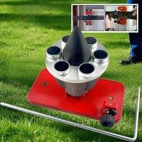 Lawn Mower Blade Balancer Replace Lawn Mower Magnetic Wall Mounted Blade Balancer for Garden Tools