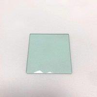 Custom Size Square Shape 50x50x2mm Visible High Pass Heat Absorbing Glass Type GRB3 KG3 For Projector Protect Window