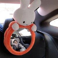 2025 Korean children's rearview mirror, car baby safety seat observation mirror, baby cartoon acrylic car mirror