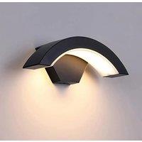 24W LED Modern Outdoor Wall Sconces,Warm White 3000K LED Wall Lamp,Waterproof IP65,Aluminium Wall Light for Terrace Garden