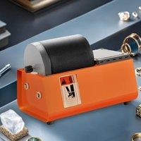 230VJewelry Polishing Machine Rubber Drum Grinder for Gold Silver Metal Jade Small Household