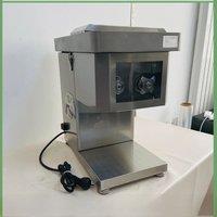 2025 New Small Electric Meat Cutter 2.5/3.5/5/7Mm Commercial Stainless Steel Automatic Vegetable Cutter Household Appliances