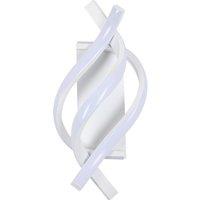 LED Wall Sconces,22W Modern Indoor Wall Lamp White,Warm White 3000K Wall Lighting for Living Room Hallway