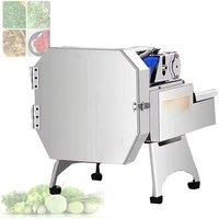 Automatic Vegetable Cutter for Commercial Electric Chives Chili Peppers Ginger Cucumber Lotus Root