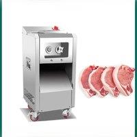 Vertical Electric Meat Cutter, Commercial Stainless Steel Automatic Vegetable Cutter, Household Appliances