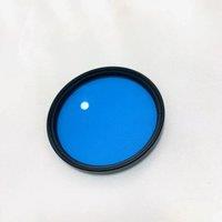 Multiple Sizes 58mm Round UV And Infrared IR Pass Filter Blue Glass Type QB1 For Camera Photography