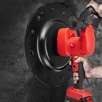 380MM Drywall Wall Sander Lithium Cement Mortar Polishing Machine Handheld Wall Plastering Machine Wall Floor Sanding Machine