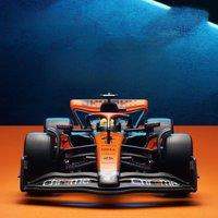 Unique decorations for the car center console, F1 alloy car model, exquisite desktop ornaments, and interesting car accessories