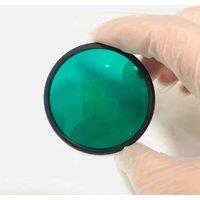 77mm Frame Mounted Green Light Pass Color Filter IR Cut Glass LB4 For Camera Photography