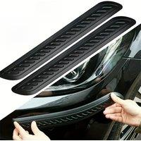 Car Door Anti Scratch Protector Strip Rearview Mirror Anti-collision Stickers Universal Rubber Auto Bumper Protector Bar Styling