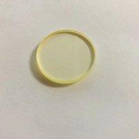 20pcs Total Size Diameter 8mm And 1mm Thickness UV Cut 400nm Long Pass Yellow Filter Glass JB400