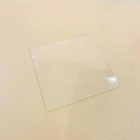 2Pcs Total Size 220x320x5mm Clear Transparent Quartz Fused Silica Glass Plates