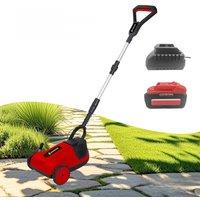 Electric Lawn Mower Home Small Weeder 21V Lithium-Ion Electric Lawn Mower Rechargeable High Power Lawn Trimmer Tool
