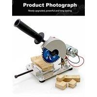Electric Cutting Machine Mini Desktop 45 Degree Home Woodworking High Precision Acrylic Aluminum
