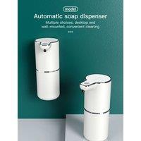MSS Selected New Automatic Sensor Foam Soap Dispenser-Wall-Mounted Infrared Quick Foam Large Capacity Refillable & Sleek Design