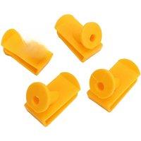 100PCS Engine Base Screw Clip, Undertray Mounting Clips Kit A0019913970 For Mercedes-Benz