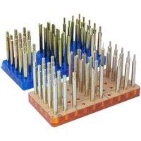 High Precision Gem Dopsticks Set 34pcs Diameter 6MM Length 65MM Gemstone Dop Stick with Storage Box