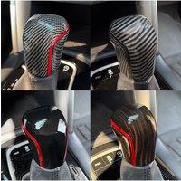 For Toyota Corolla 2019-2024 Carbon Fiber Style Auto Parts Car Gear Shift Knob Cover Lever Stick Head Car Accessories Trim