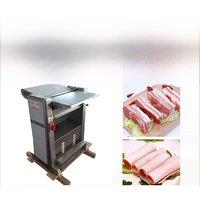 Meat Slicing Machine Long Slice Pork Skin Slicer Pork Skin Peeling Machine Beef Peel Meat Cutter Machine