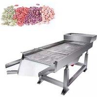 Industrial Sieve Shaker Linear Vibrating Screening Machine 250W Double Motor High Efficiency Vibrating Screen